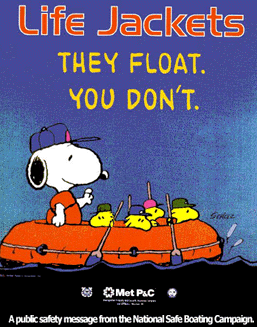 Life jackets can save lives!